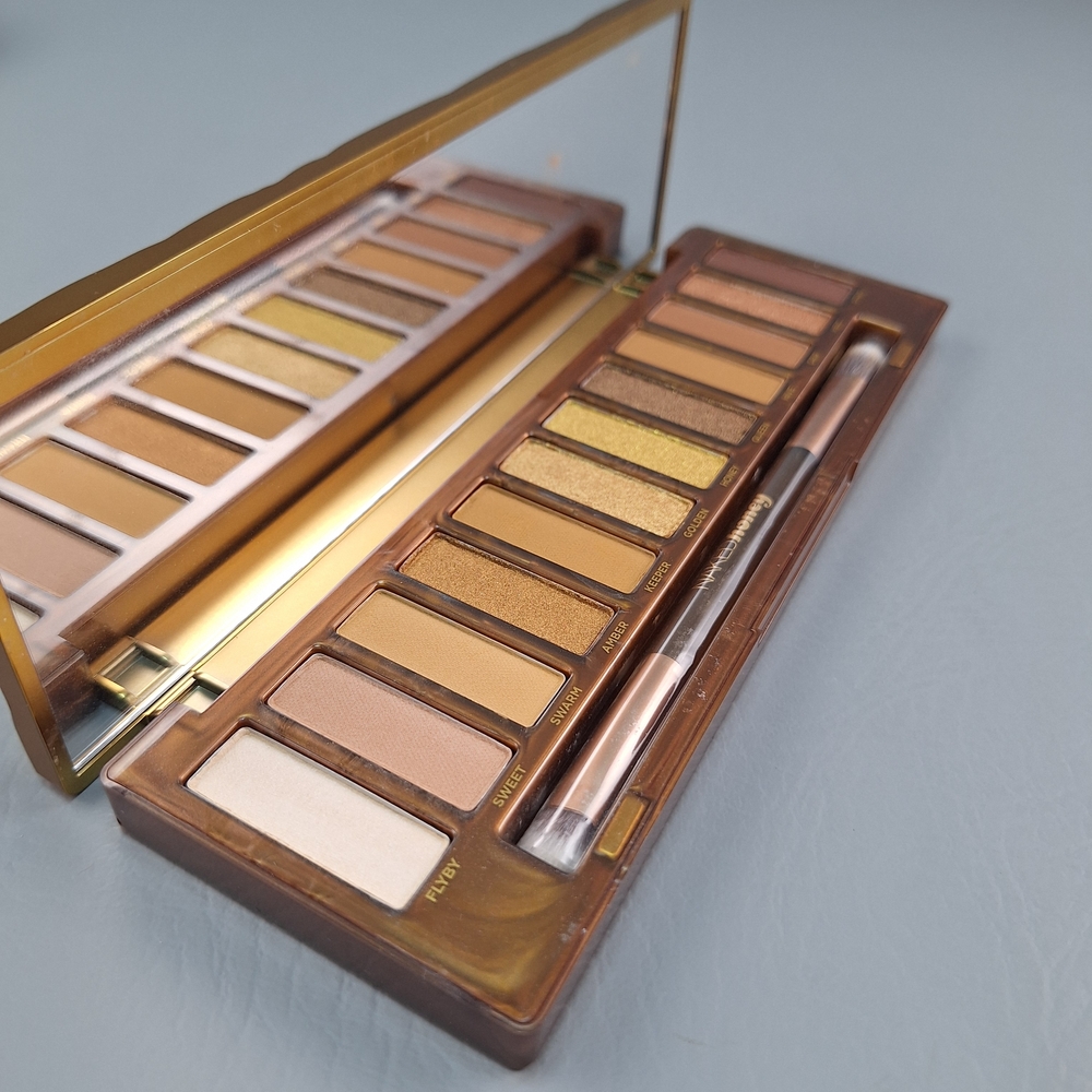Urban Decay Naked HONEY Eyeshadow Palette NO BOX 12 Gold and Brown Shades